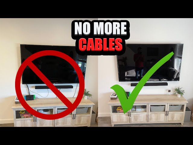 How to Hide Your TV Wires | EASY