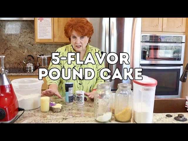 5-Flavor Pound Cake