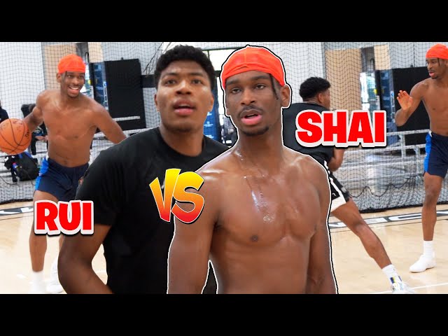 Shai Alexander vs Rui Hachimura in NBA open Run *Battle*