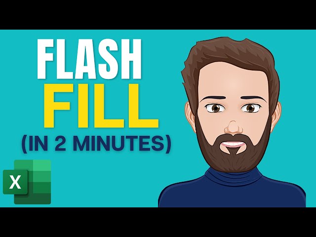 Split & Combine Text Using Flash Fill in Excel