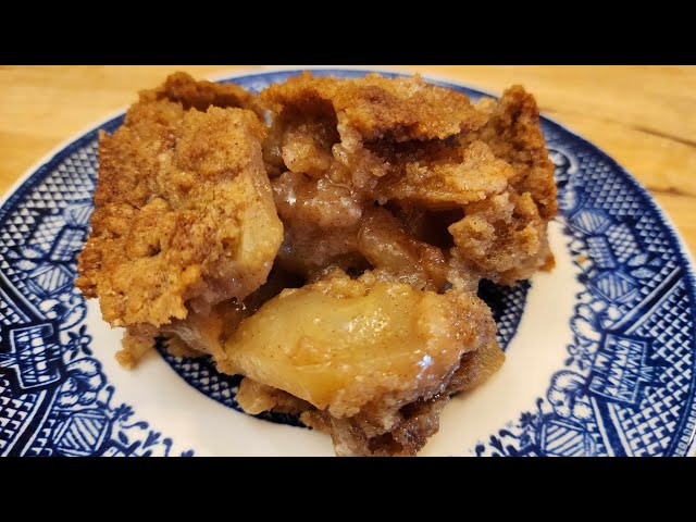 Easy Apple Cobbler Recipe - Heirloom Recipe - 100 Year Old Recipe - The Hillbilly Kitchen