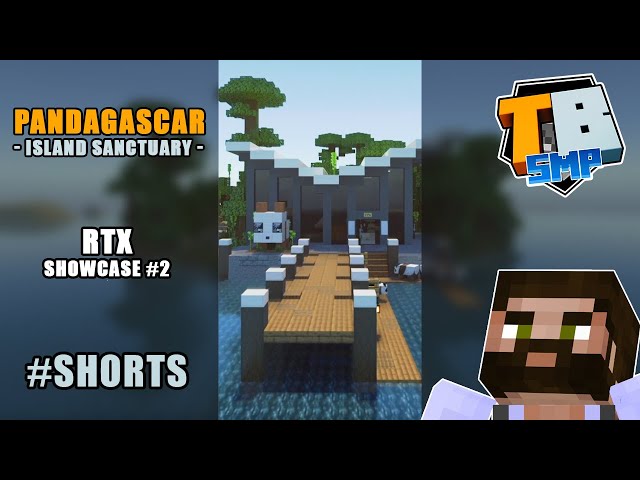 Pandagascar Island Sanctuary  |  Truly Bedrock Season 2 | RTX Showcase 02 | #shorts