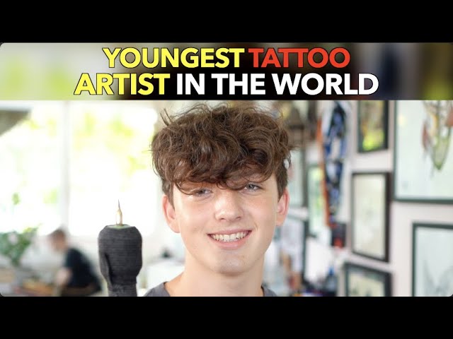 Youngest Tattoo Artist In The World
