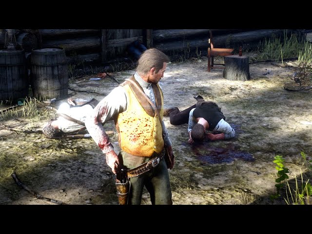 Red Dead Redemption 2 - Brutal Kills & Knockouts Compilation (Euphoria Ragdolls)
