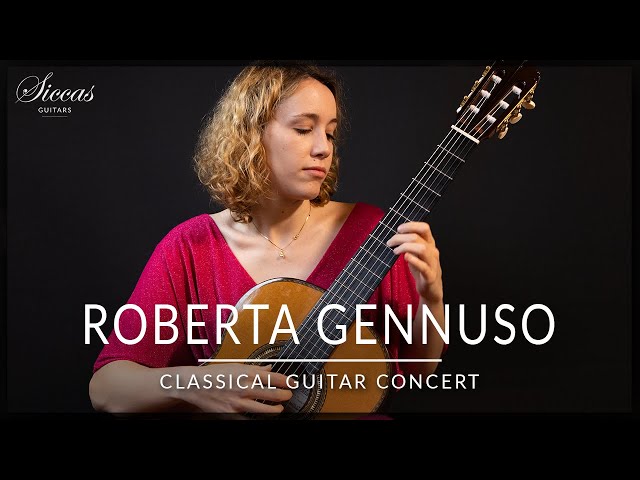 ROBERTA GENNUSO - Classical Guitar Concert | Works by Stefano Vivaldini | Siccas Guitars