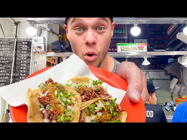 The BEST Tacos in Mexico City!? 🇲🇽 (Mexico City Food Tour)