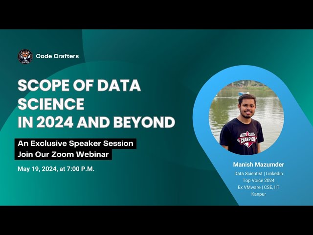 Guidance session on Scope of Data Science in 2024 and Beyond