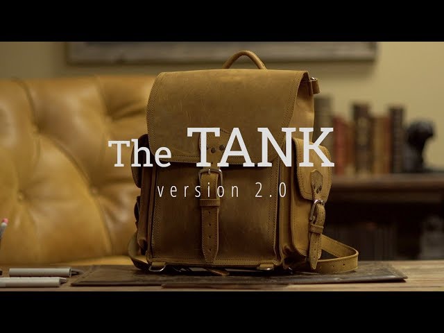 The Squared Leather Backpack (aka, The Tank) | Saddleback Leather Co.