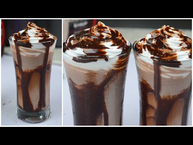 Chocolate Coconut Milkshake Original Restaurant Recipe by (YES I CAN COOK)