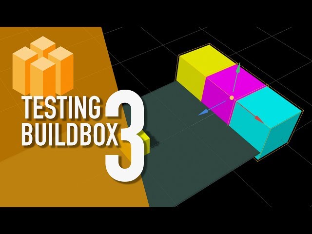 Testing new Buildbox 3