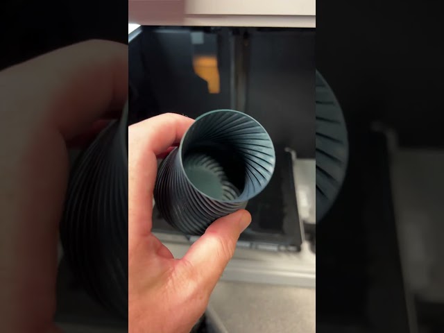 Bambu X1 Carbon 3D Print Vase Mode #bambulabx1carbon #bambulab #3dprinting