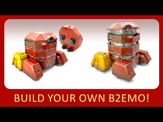 Build your own B2EMO RC Toy - 3D Printed