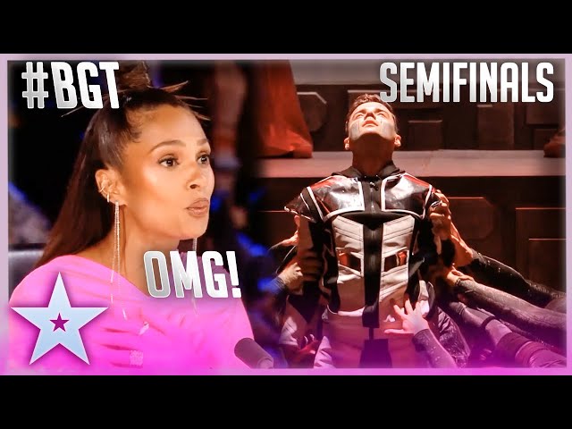 The Freaks: Group of Aerial Acrobats Leaves Judges Total Speechless! | Semi Finals BGT 2022