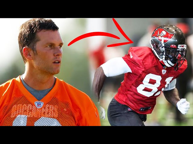 TAMPA BAY SHOCKED AT ANTONIO BROWN'S PHYSIQUE! TOM BRADY REACTS TO 1ST PRACTICE W/ BUCCANEERS!