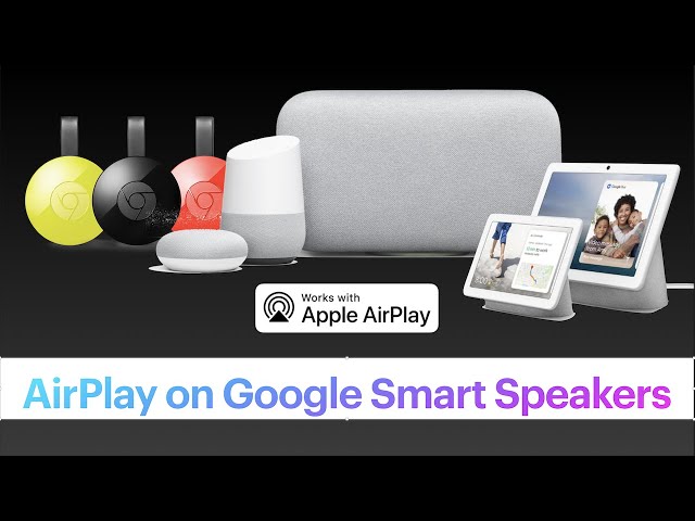AirPlay on Google Smart Speakers using Home Assistant
