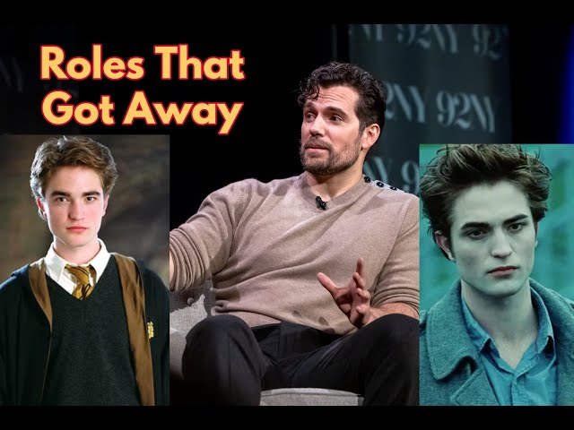 Henry Cavill could have been in Twilight and Harry Potter!