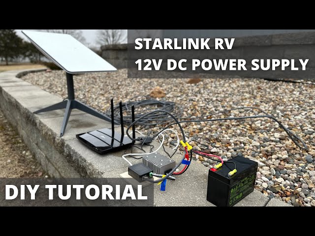 Build a 12V DC Power Supply For Starlink RV