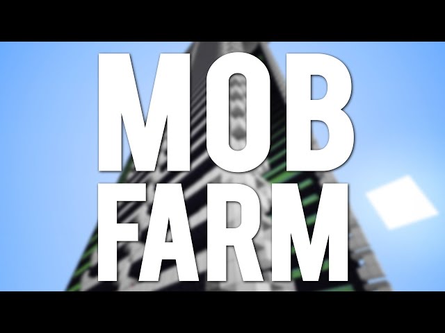TOO SMALL: The Mob Shower [Slimeblock Mob Farm]
