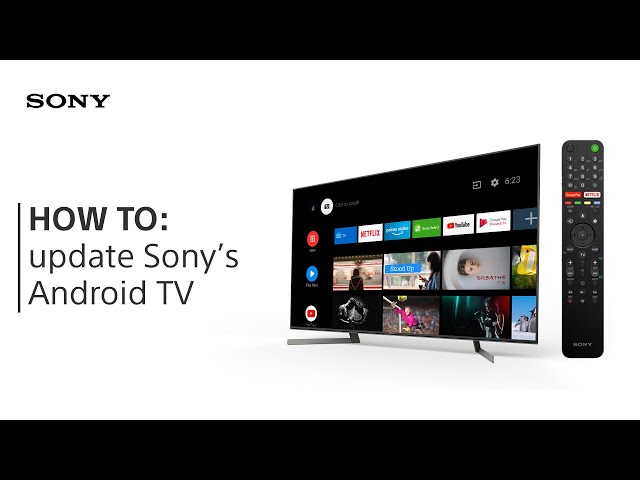 HOW TO: update Sony's Android TV