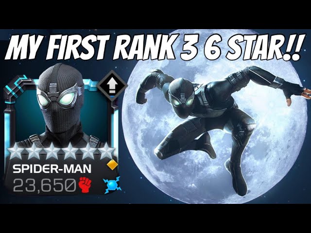 6 Star Rank 3 Stealth Spidey Rank Up & Gameplay - 80k Basic Combos!!!