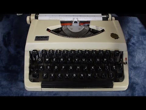 Japanese Brand Typewriters