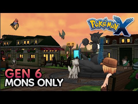 Pokémon X Nuzlocke Gen 6 Mons Only