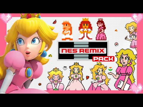 💗NES Remix Pack - Peach Gameplay 💗