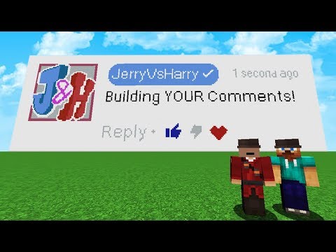 Building YOUR Comments!
