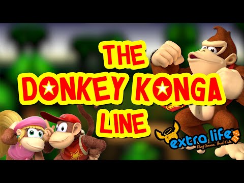 The Donkey Konga Line for Extra Life 2019!
