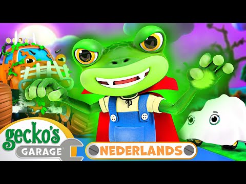 🦎🎃 Halloween met Gecko! | Gecko's Garage in het Nederlands