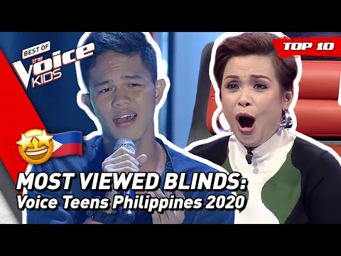 MOST VIEWED BLIND AUDITIONS of 2020 | The Voice Kids