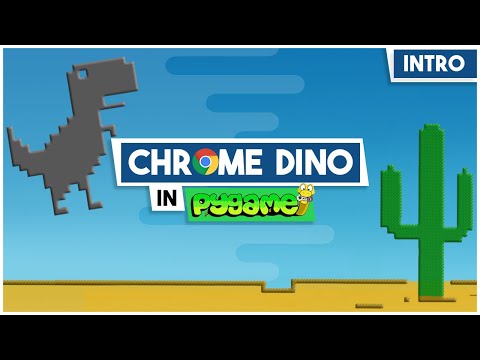 Chrome Dinosaur in Pygame