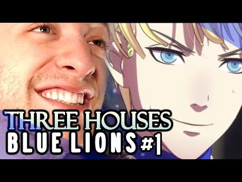 Fire Emblem: Three Houses. BLUE LIONS LET'S PLAY