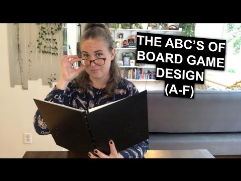 The ABC's of Board Game Design