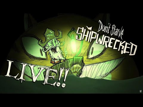 Woodlegs Sails the Seas (Don't Starve Shipwrecked LIVESTREAM series)