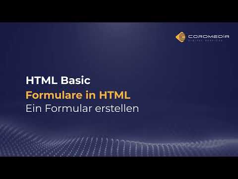 HTML Formulare | Daten über die Webseite verschicken
