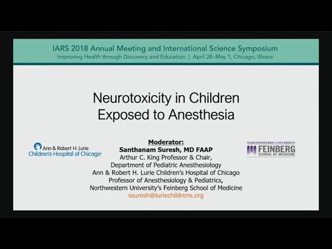 SmartTots: Neurotoxicity in Children Exposed to Anesthesia