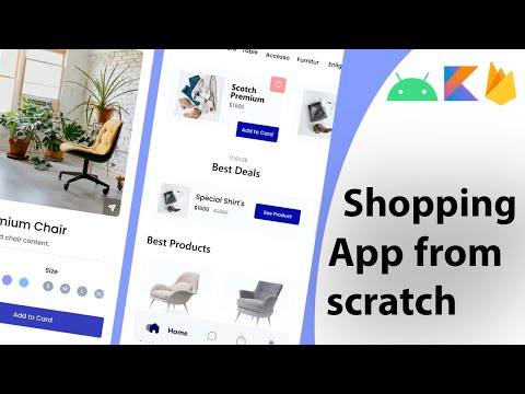 Make Your Own E-COMMERCE - Shopping APP Android
