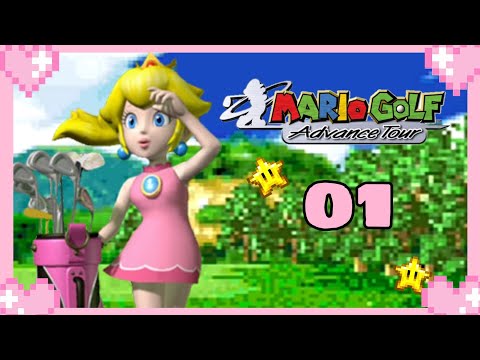 💗 Mario Golf Advanced - Peach Gameplay 💗