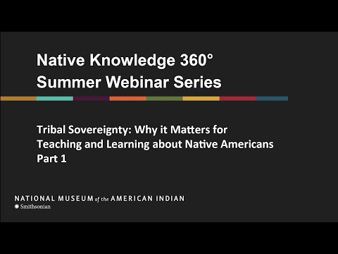 Native Knowledge 360° 2022 Virtual Summer Teacher Institute