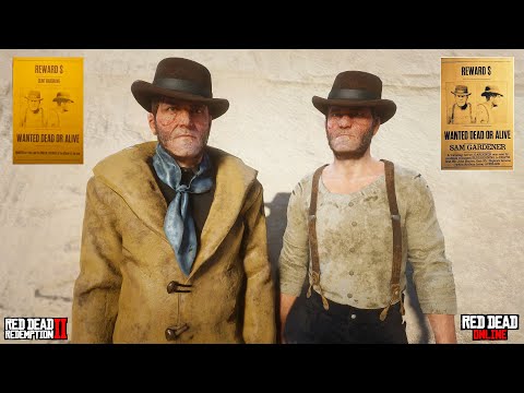 RDO Bounty Targets - Outfits - Males | RDR2