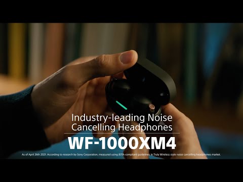WF-1000XM4 Truly Wireless Noise Cancelling Headphones