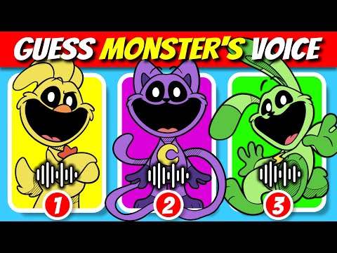 Guess the Smiling Critters Voice (Poppy Playtime Characters)
