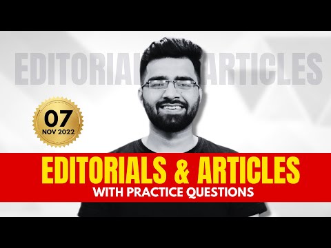 Editorials & Articles for All Competitive Exams