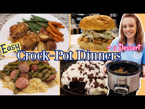 CROCK-POT MEALS THAT ARE EASY AND DELICIOUS!