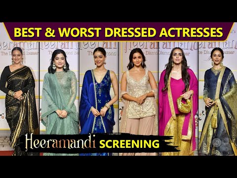 Best & Worst Dressed Actor/Actresses [2024]