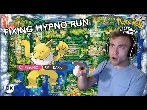 What if Hypno Was Psychic/Dark Type in Pokémon LeafGreen? Streams