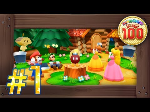 Mario Party: The Top 100 - Walkthrough (All Minigames) [3DS]