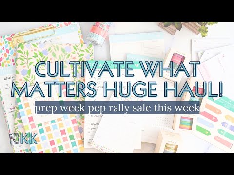 Cultivate What Matters + PowerSheets