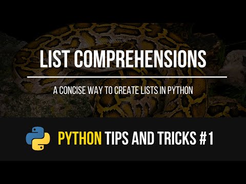 Python Tips and Tricks